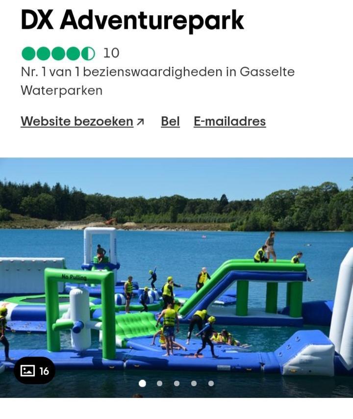 Caravan In Bosrijk Gebied Hotell Zuidlaren Exteriör bild